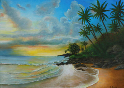 Beachscape Painting_Aloha