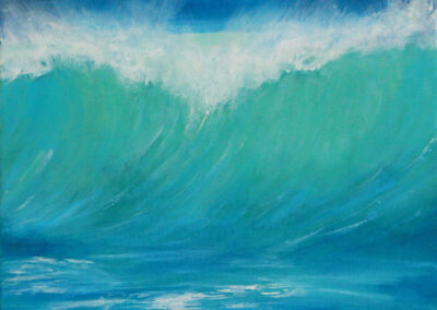 Beachscape Painting_Big Surf