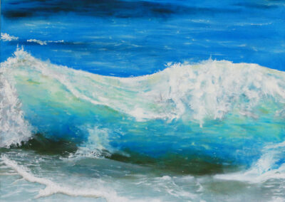 Beachscape Painting_Down By The Sea