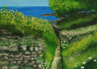 Beachscape Painting_Seaside Path
