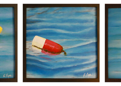 Oil painting Title Crabbing